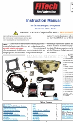 FiTech Go EFI Classic 30020 Instruction Manual