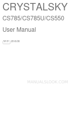 dji crystalsky CS550 Manual del usuario