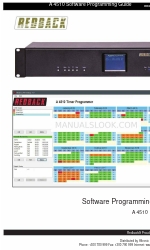 Altronics Redback A 4510 Software Programmierhandbuch