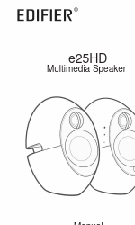 EDIFIER E25HD Manuale