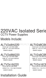 Altronix 220VAC Series Installationshandbuch