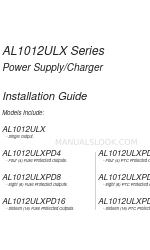 Altronix AL1012ULX Series Installation Manual