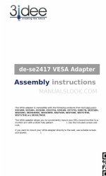 3idee de-se2417 Assembly Instructions