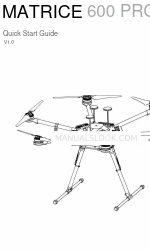 dji Matrice 600 Pro Посібник із швидкого старту