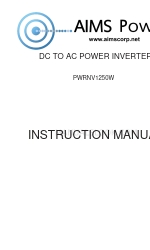 AIMS Power PWRNV1250W Buku Petunjuk