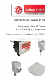 Arthur Grillo PFT Series Betriebs- und Installationsanleitung