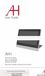 ARTHUR HOLM AH1 Series Manuale d'uso