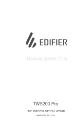 EDIFIER TWS200 Pro Handmatig