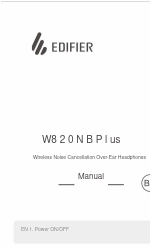 EDIFIER W820NB Plus Посібник