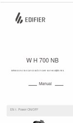 EDIFIER WH700NB 매뉴얼