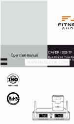 FITNESS AUDIO DX6-TF Manual de operação