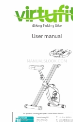 Fitness Benelux Virtufit iBiking Folding Bike Manuel de l'utilisateur