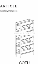 Article COTU Manuale di istruzioni per il montaggio