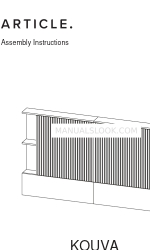 Article KOUVA Manual de instruções de montagem