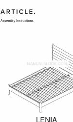 Article LENIA 15354 Assembly Instructions Manual