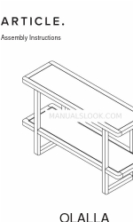 Article OLALLA 組立説明書