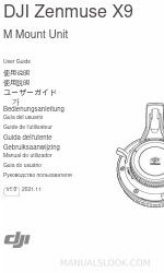 dji Zenmuse X9 Manual do utilizador