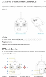 dji DR16 Podręcznik użytkownika