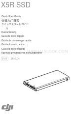 dji Zenmuse X5R Quick Start Manual