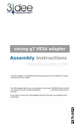 3idee smsng-g7 Manual de instruções de montagem