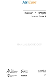 ArtiCure Isolator Transpolar pen Instructions For Use Manual