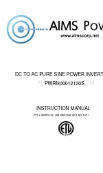 AIMS Power PWRI300012120S Manual de instruções