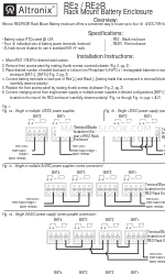 Altronix RE2 Schnellstart-Handbuch