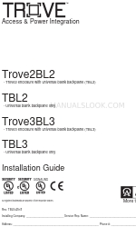 Altronix TBL2 Посібник з монтажу