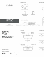 cleer SCENE Manual do utilizador