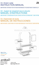 Artika O2 Shower caddy Instruction Manual