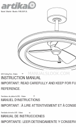 Artika Edwin FAN-SUR-SL Manuale di istruzioni