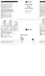 DJO PROCARE 330-40-1111 Quick Start Manual