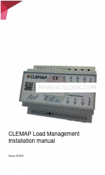 CLEMAP Load Management Manual de instalação