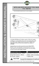 Artillian 1RMTRK インストレーション＆オーナーズマニュアル