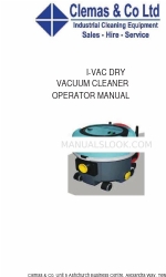 Clemas & Co I-VAC DRY Manual do operador