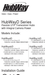 Altronix HubWay162D Installatiehandleiding