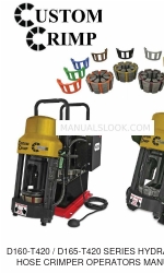 Custom Crimp D165-T420 Series Manuale dell'operatore