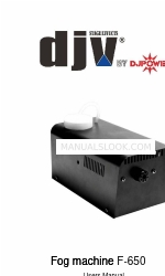 djpower DJV STAGEEFFECTS F-650 Руководство пользователя