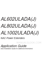 Altronix AL1002ULADA Manuel d'application