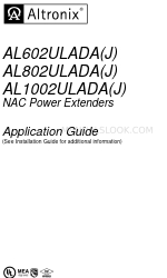 Altronix AL1002ULADAJ Application Manual