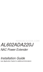 Altronix AL602ADA220J Installation Manual