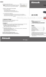 Aimsak AD 414RI Инструкция по эксплуатации