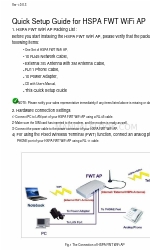 3Jtech HSPA FWT WiFi AP Quick Setup Manual