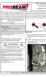 Custom Dynamics ProBEAM PB-SCOUT-RR-CR Petunjuk Instalasi