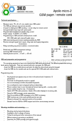 3KO Apollo Micro-2 Handbuch