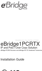 Altronix eBridge1PCRX Instrukcja instalacji