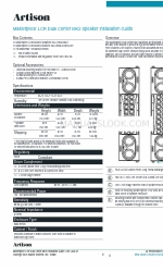 Artison Sketch LCR DualMono MK 2 Installatiehandleiding