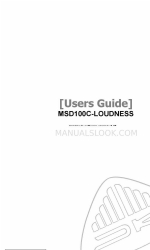 DK-Technologies MSD100C-Loudness Manual del usuario