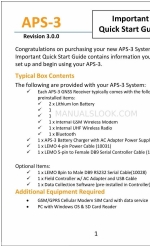 ALTUS APS-3 Schnellstart-Handbuch