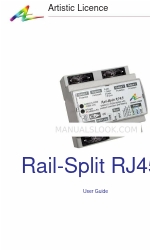 Artistic Licence Rail-Split RJ45 Manual do utilizador